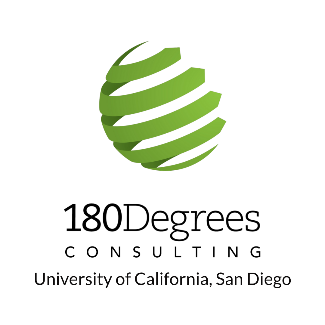 180 Degrees Consulting at UC San Diego Logo