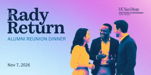 Rady Alumni Reunion Reception & Dinner