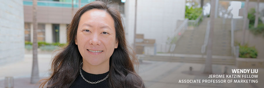 Wendy Liu, Jerome Katzen Fellow and  Associate Professor of Marketing