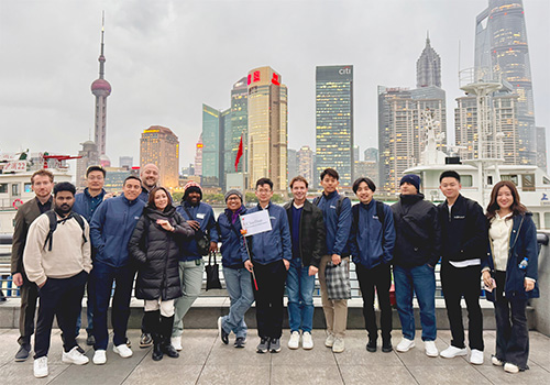 Rady students explore China